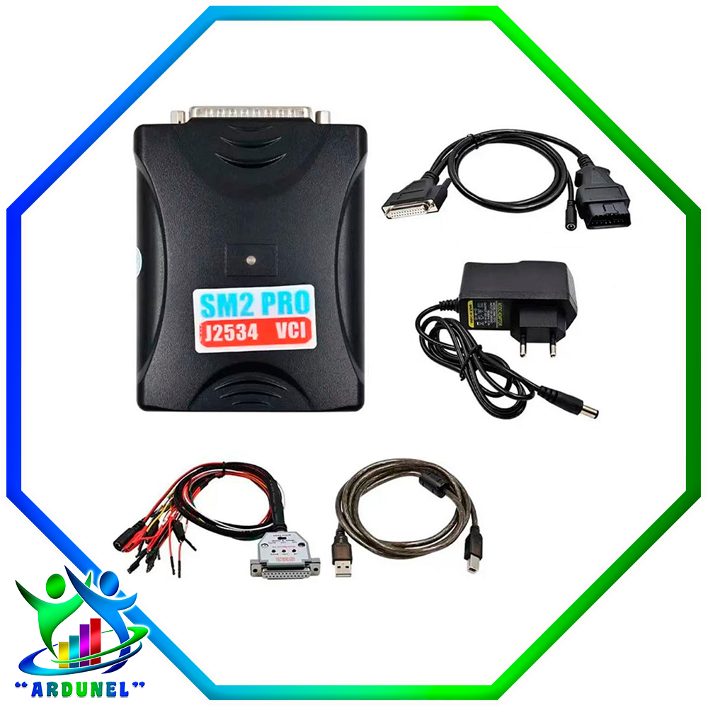 PROGRAMADOR DE ECU SM2 PRO J2534 VCI PCM