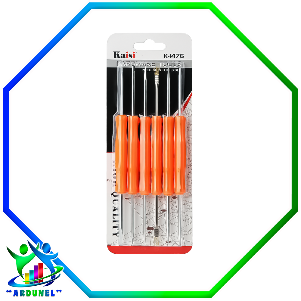 KIT DE HERRAMIENTAS DE LIMPIEZA PARA SOLDADURA KAISI K-1476