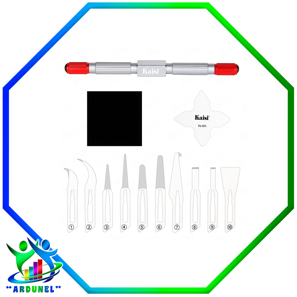 JUEGO DE CUCHILLAS MULTIFUNCION 10 EN 1 K-310