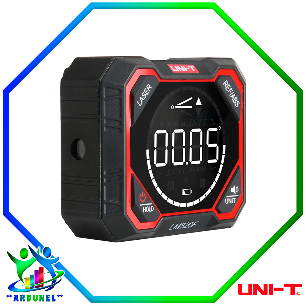 LM320F MEDIDOR DE ANDULO DIGITAL LASER DE 3 LINEAS MAGNETICO